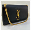 Yves Saint Laurent YSL Kate Small Grain de Poudre Monogram Crossbody