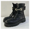 Louis Vuitton Calfskin Monogram Territory Flat Ranger Boots