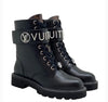 Louis Vuitton Calfskin Monogram Territory Flat Ranger Boots