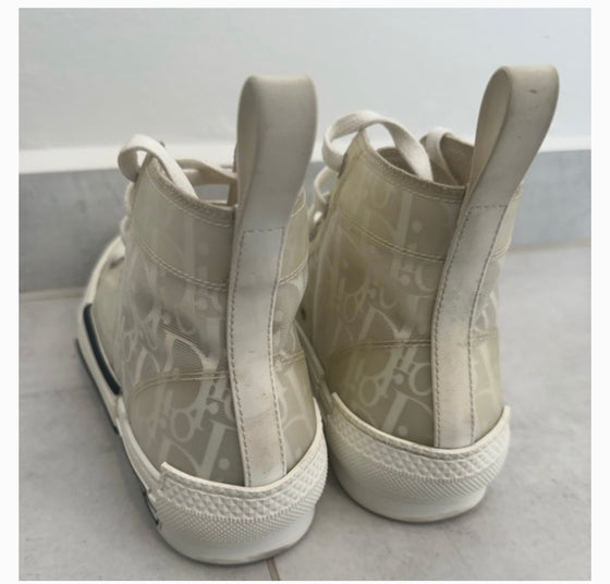 Christian Dior Oblique High Top Sneakers