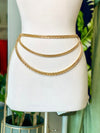 Gold Layer Chain Belt